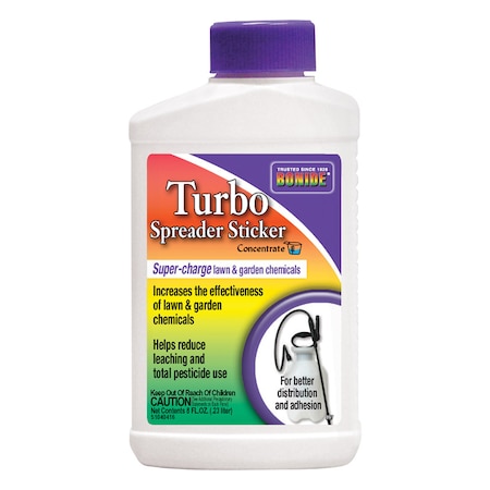Turbo Bonide Turbo Spreader-Sticker Liquid 8 oz 097